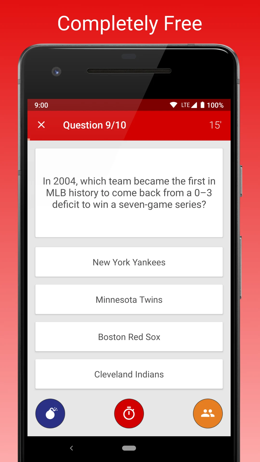 Fan Quiz for MLB screenshot
