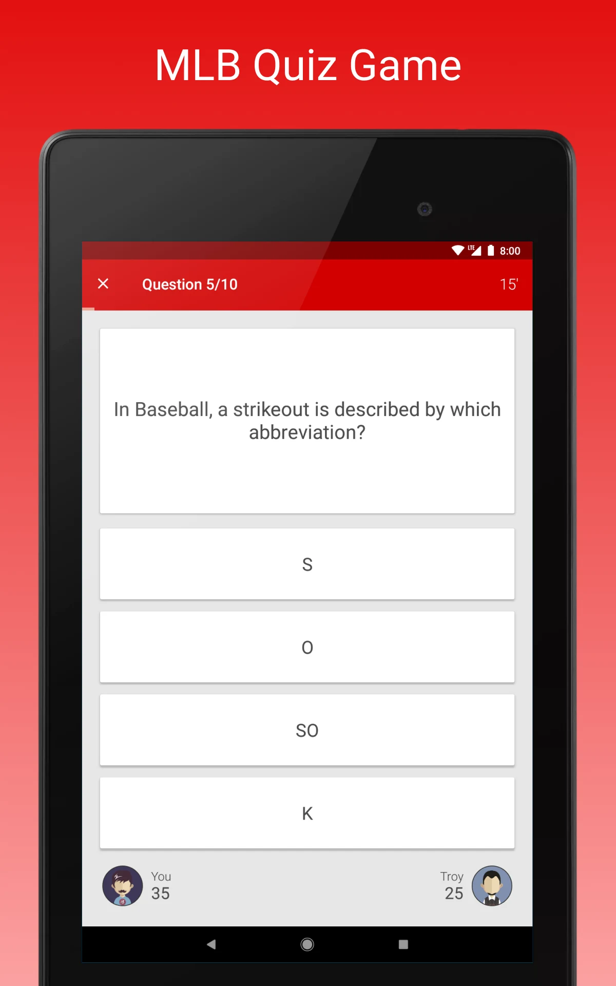 Fan Quiz for MLB screenshot